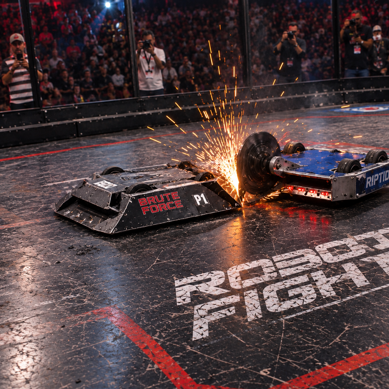 RoboFight Jordan combat robotics arena in Amman